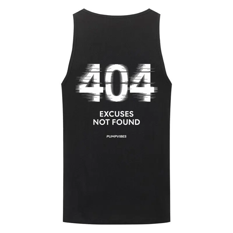 404 HERREN TANK TOP (BACKPRINT)