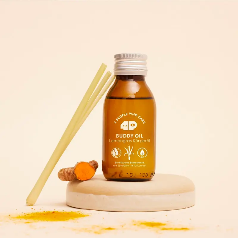 4peoplewhocare Lemongras Körperöl "Buddy Oil" 100 ml