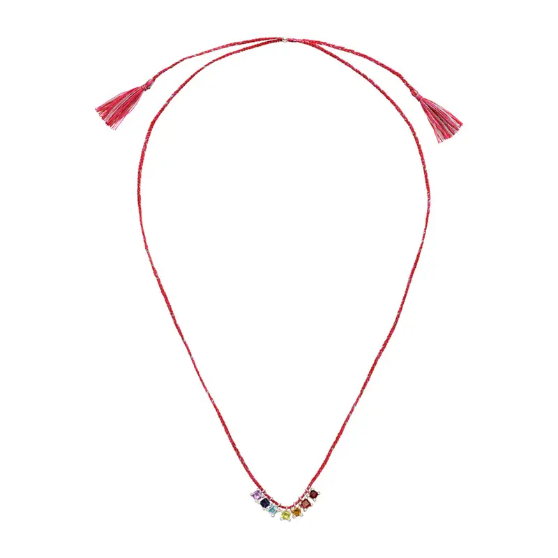 7 Chakra Kette „Balance“ Silber