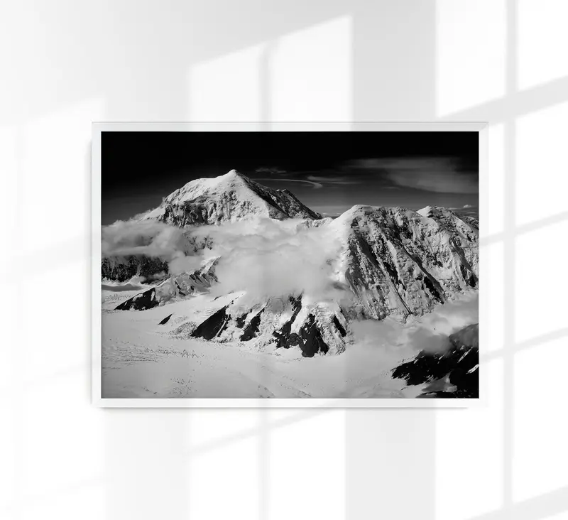A Landscape View of Alaska – Carol M. Fine Art Canvas Wandbild