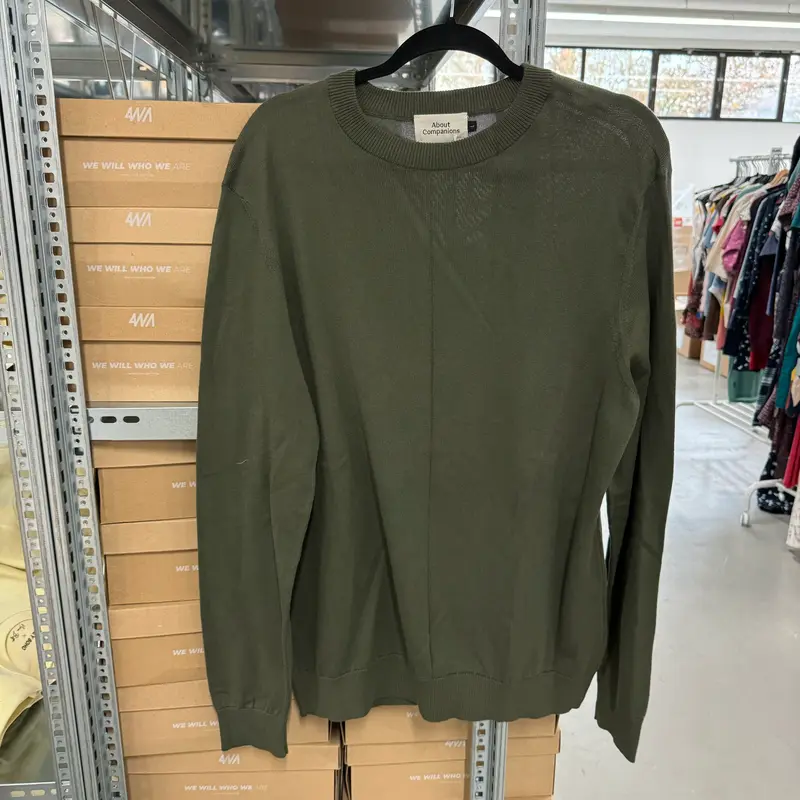 About Companions Herren Pullover "Milo" - Olive / L