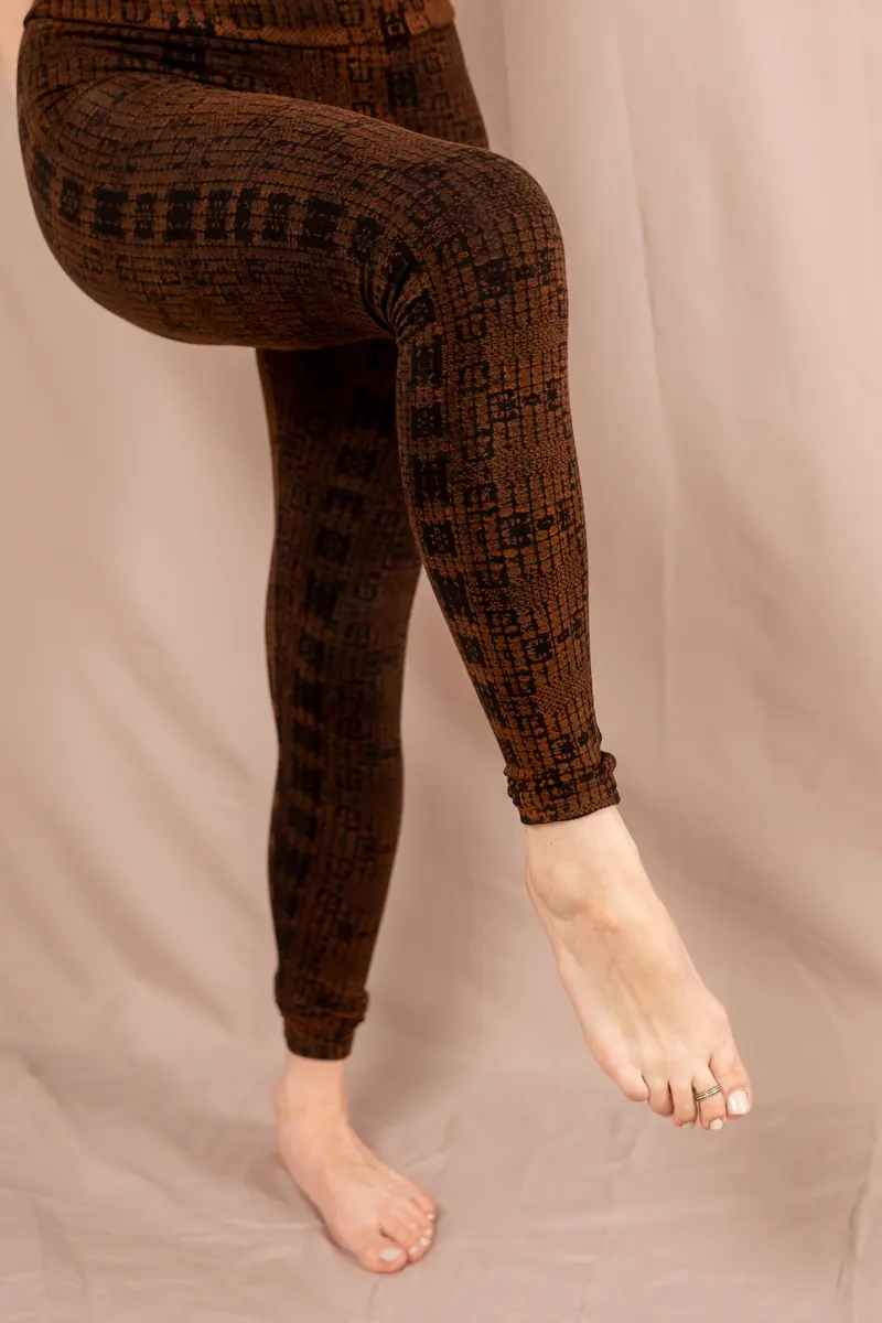 Abstrakte Leggins ~ Rost