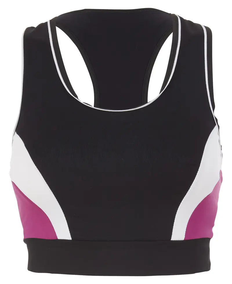 Active Soft-Bra "Ruby" - black/fuchsia/white