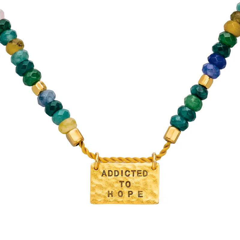 Addicted to hope Edelstein-Choker, Gold