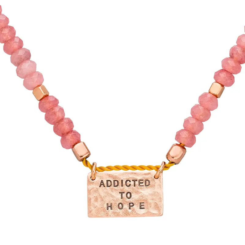 Addicted to hope Edelstein-Choker, Rosé