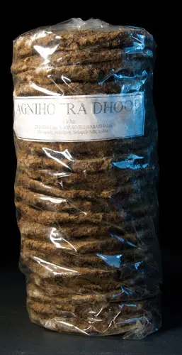 Agnihotra Dhoop Scheiben aus Kuhdung 1 kg