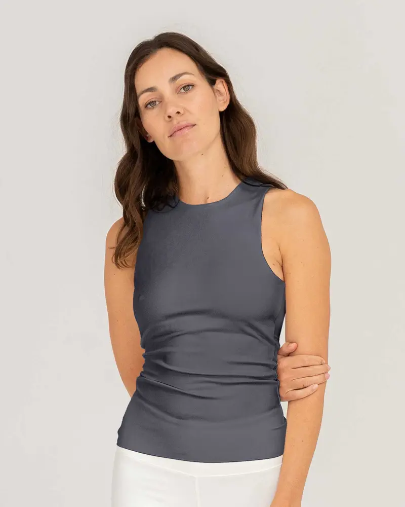ALA Tank Tee - Anthrazit