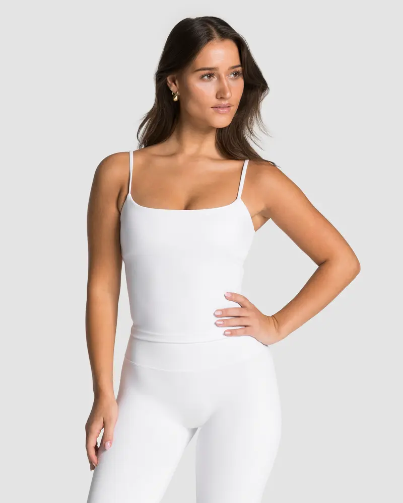 Allrounder Mid Cami Top "Weiß"