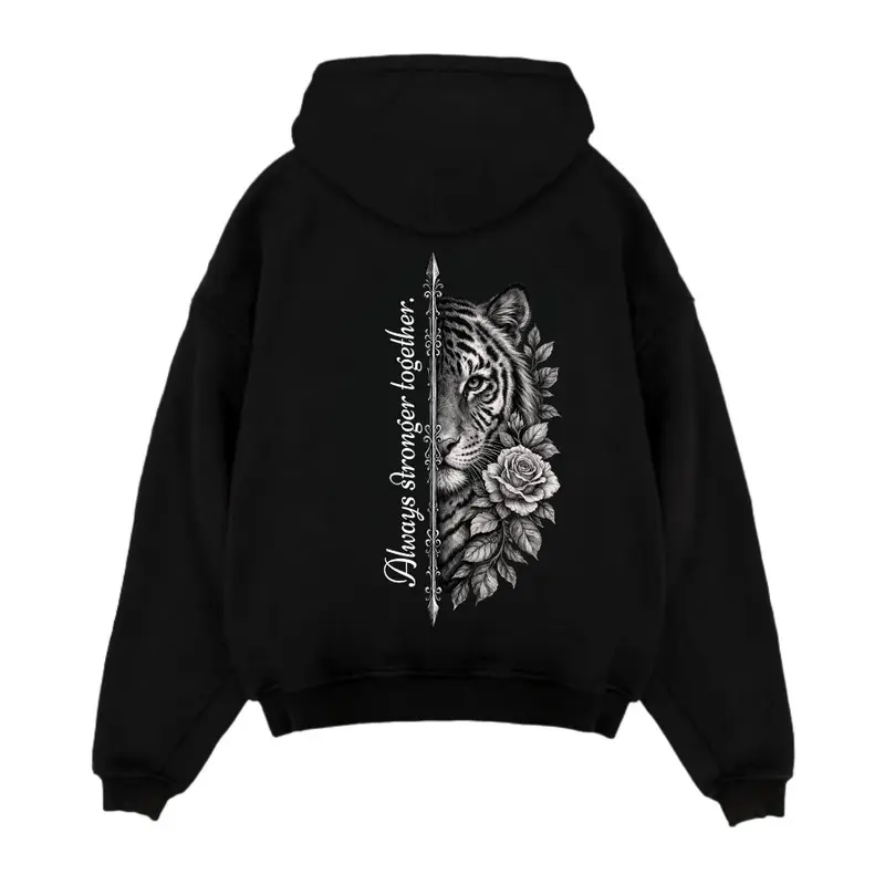 ALWAYS STRONGER TOGETHER OVERSIZE HOODIE