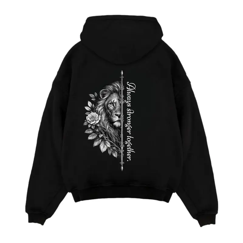 ALWAYS STRONGER TOGETHER OVERSIZE HOODIE