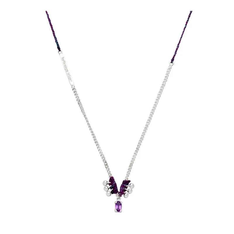 Amethyst Kette „Sei positiv“