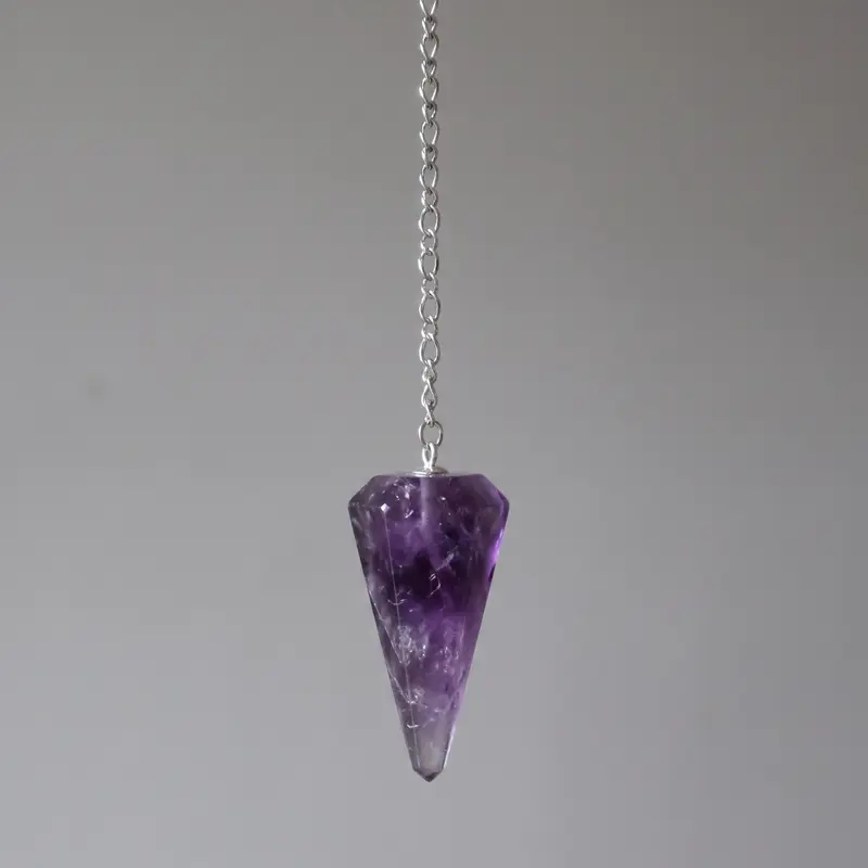 Amethyst Pendel – Edelstein Pendel zum Auspendeln