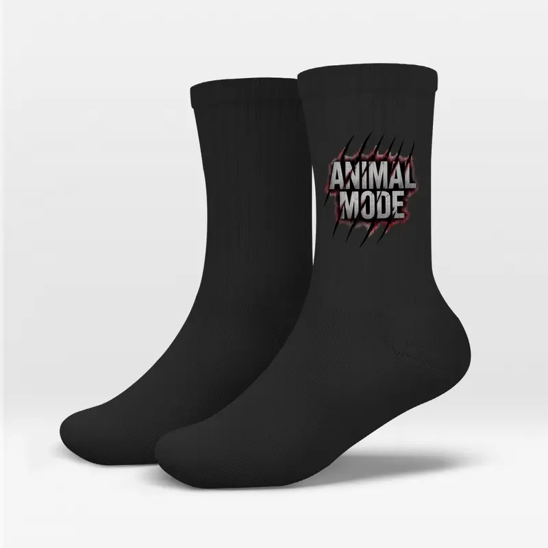 ANIMAL MODE CREW SOCKEN