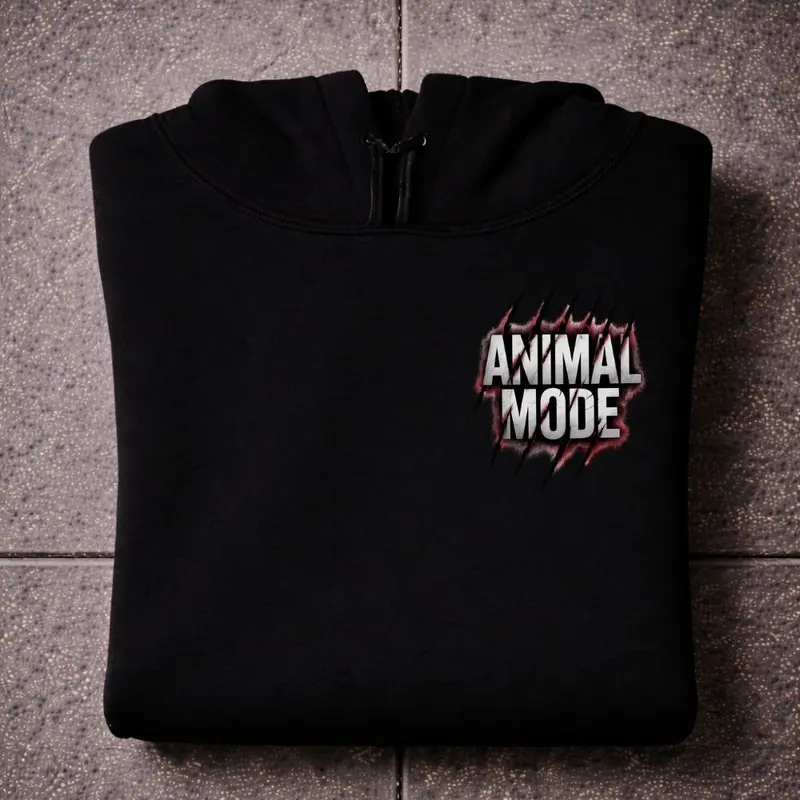 ANIMAL MODE OVERSIZE HOODIE