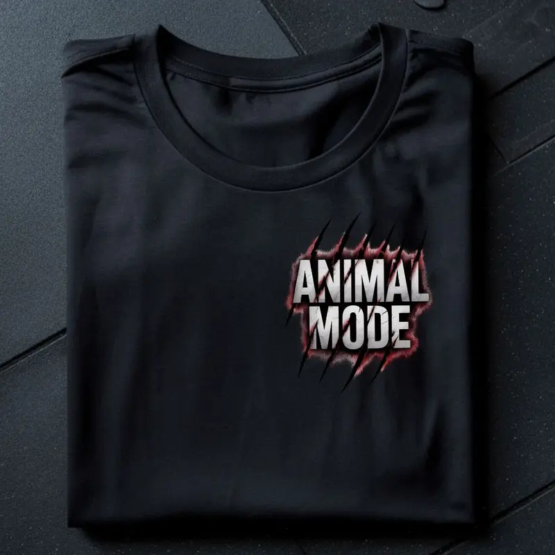 ANIMAL MODE OVERSIZE SHIRT