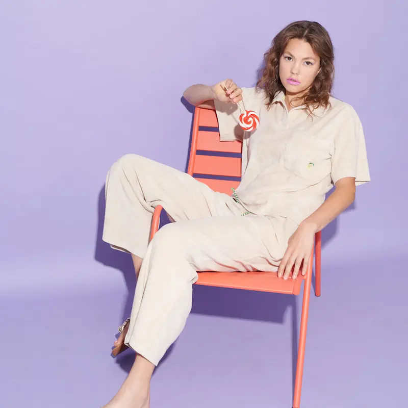 another brand Damen Polo Frottee