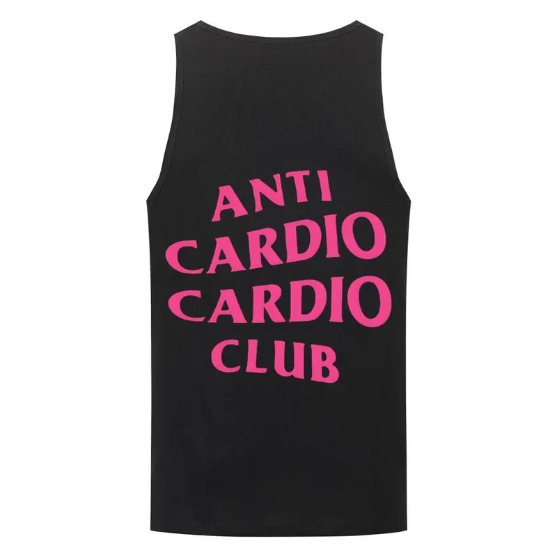 ANTI CARDIO CLUB HERREN TANK TOP (BACKPRINT)