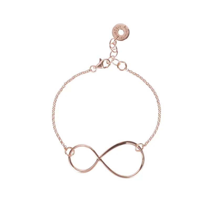 Armband „Unendlichkeit“, Roségold