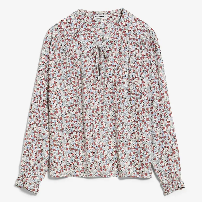 ARMEDANGELS Bluse Oversized Fit "ILICAA BOHEME" - oatmilk