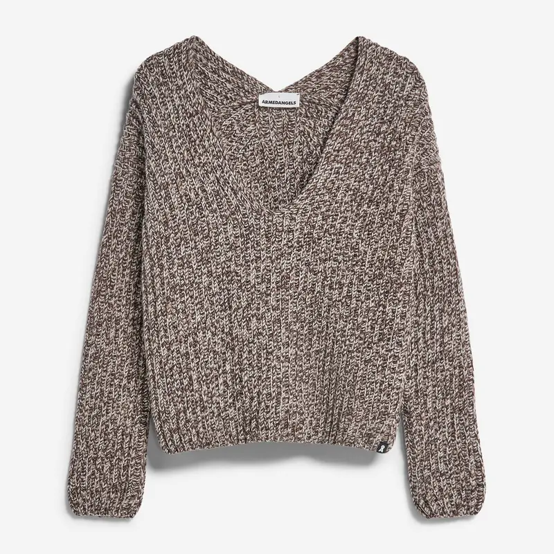 ARMEDANGELS Damen Casual Strick Pullover "SAKIAA LEOPARD"