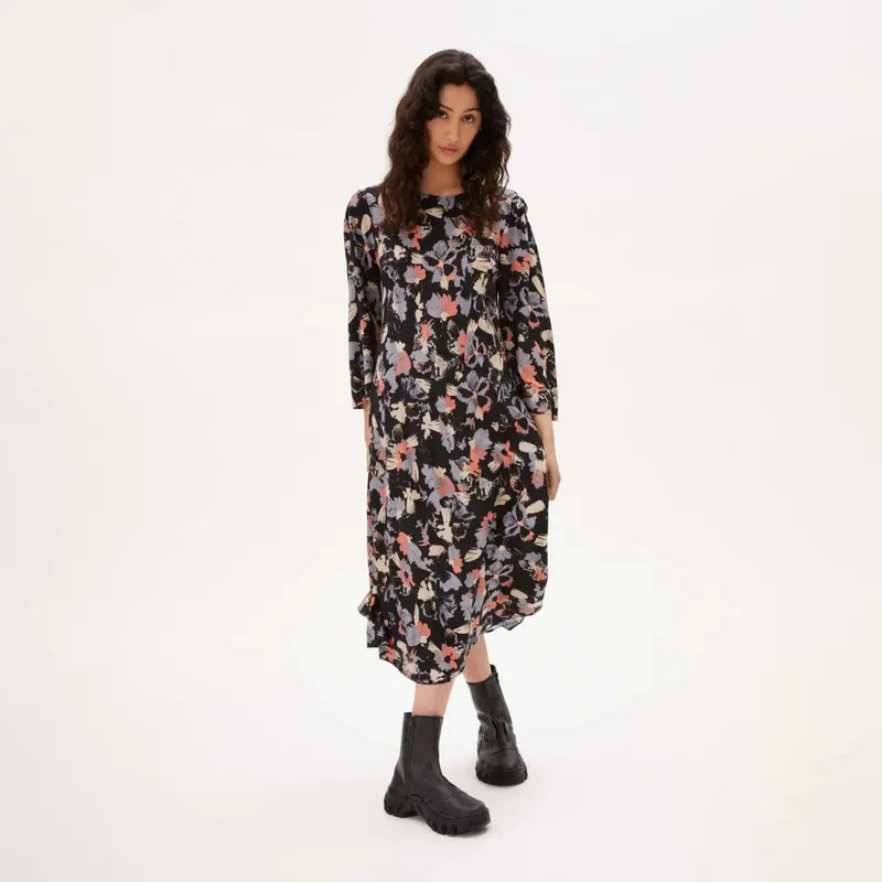 ARMEDANGELS Damen Kleid "Elmaa" - Blotched Blooms