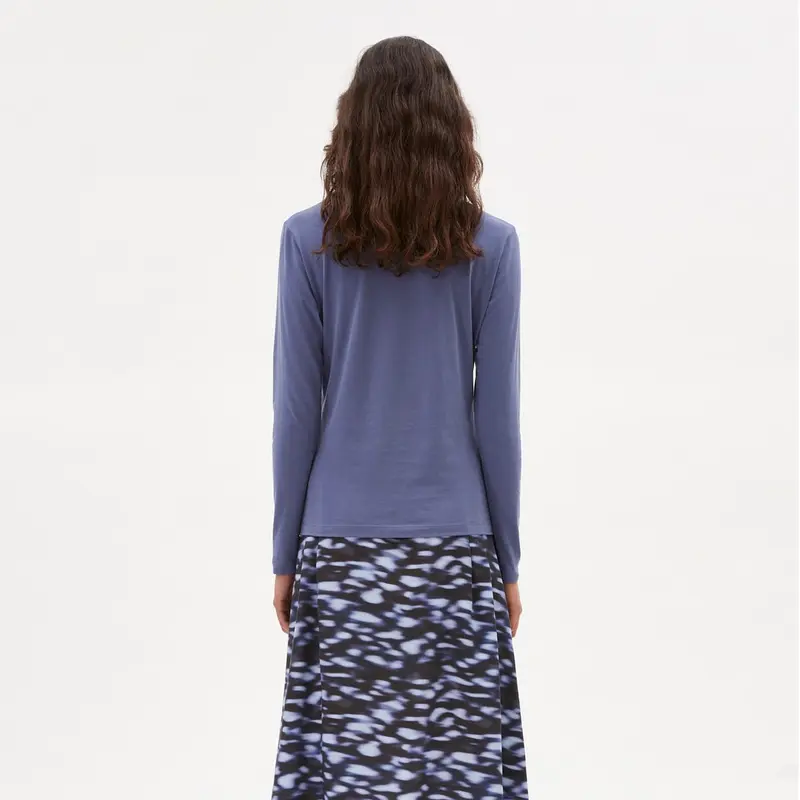 ARMEDANGELS Damen Langarmshirt "ELEAA" - shadow blue