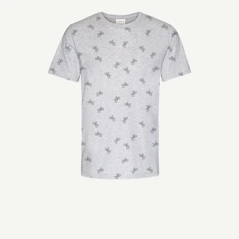 ARMEDANGELS JAAMES MOLECULE BIKE Herren T-Shirt - grey melange