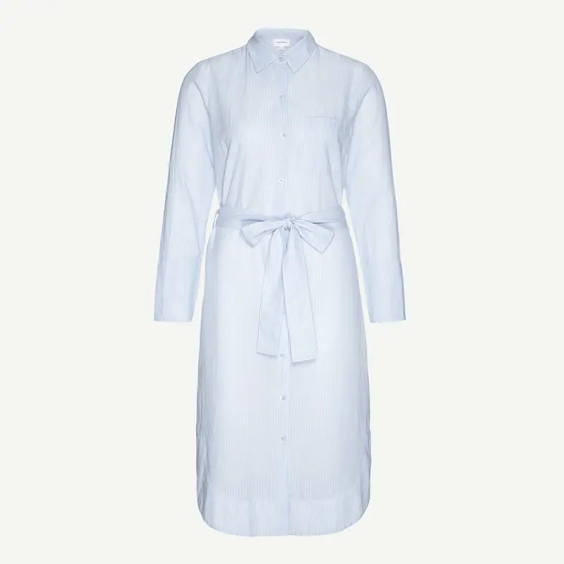 ARMEDANGELS JAAMILA STRIPE Kleid - planet blue