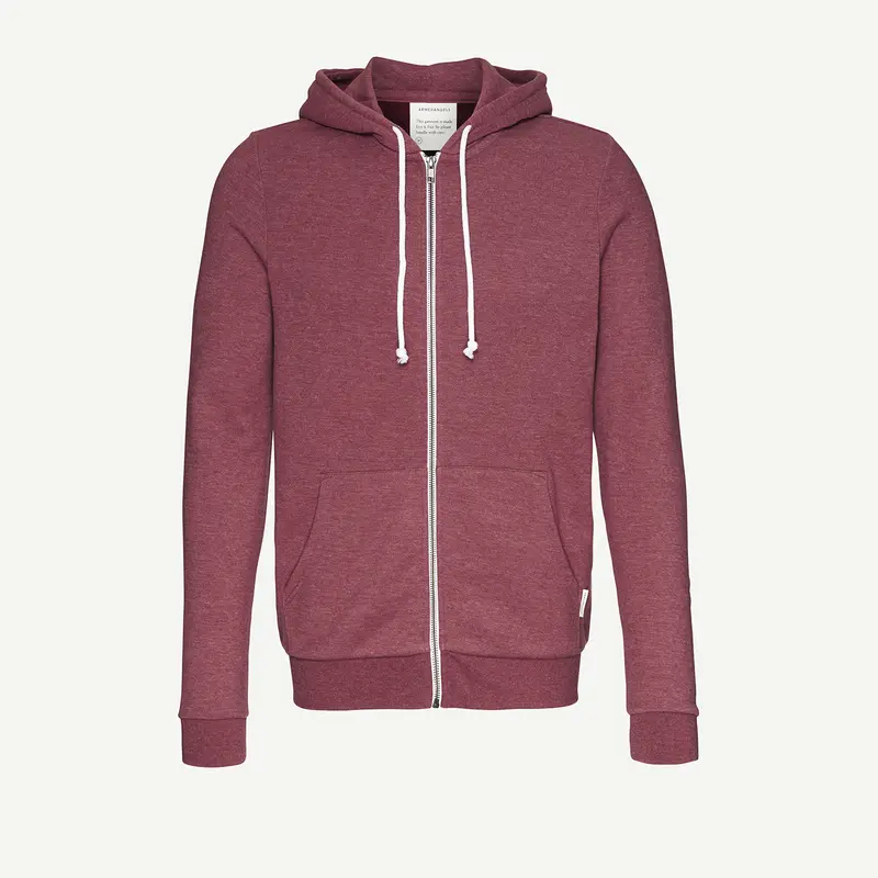 ARMEDANGELS JOAA Sweatjacke - russet red melange