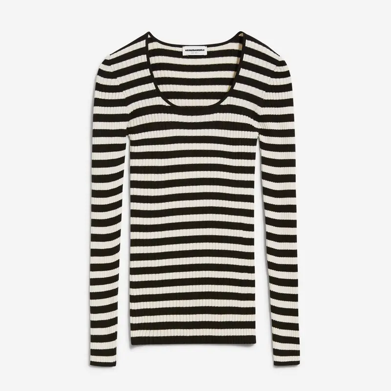 ARMEDANGELS Pullover "ALAANIA CREWNECK STRIPE"