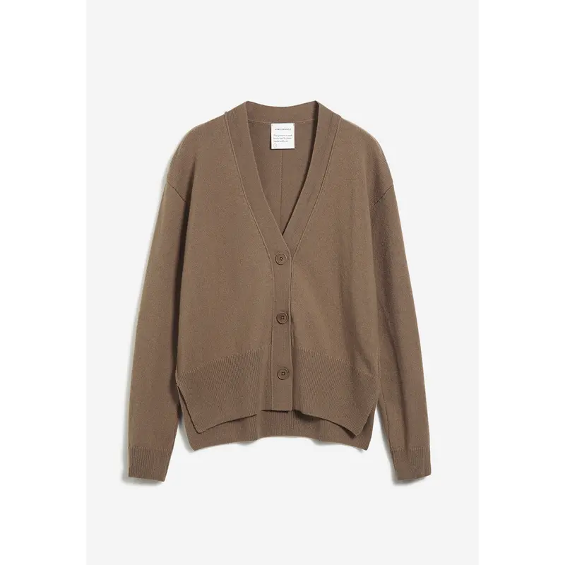 ARMEDANGELS Strickjacke "OLENKAA" dark caramel