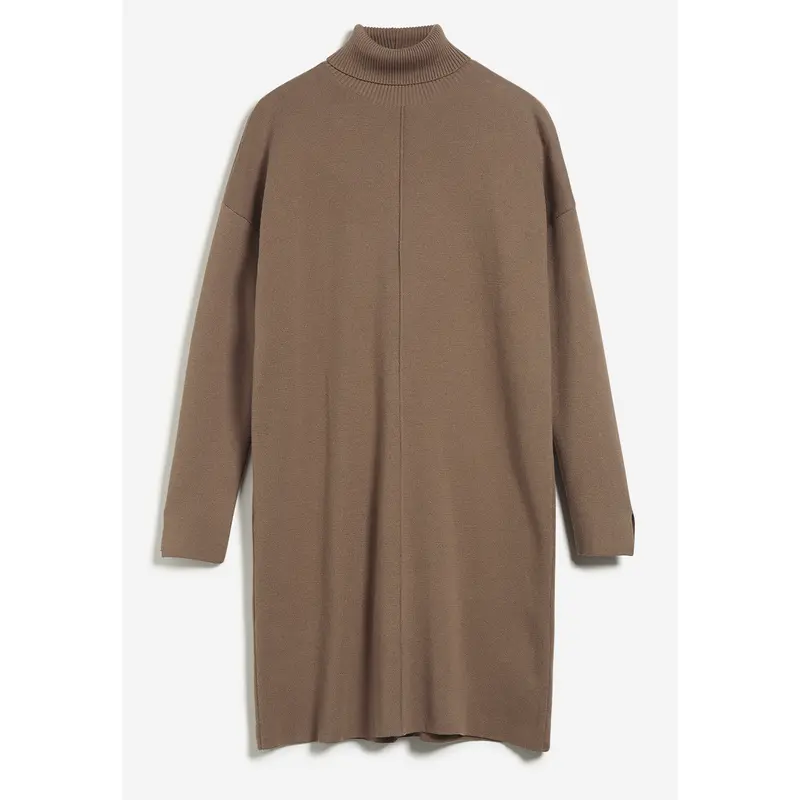 ARMEDANGELS Strickkleid "SIENNAA" dark caramel