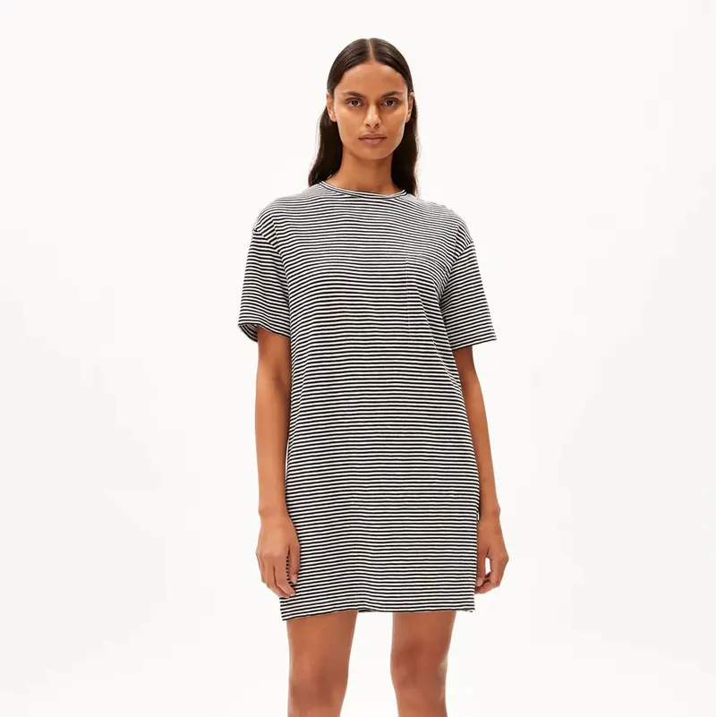 ARMEDANGELS Women Casual Kleid Jersey "CHAARA LOVELY STRIPES"