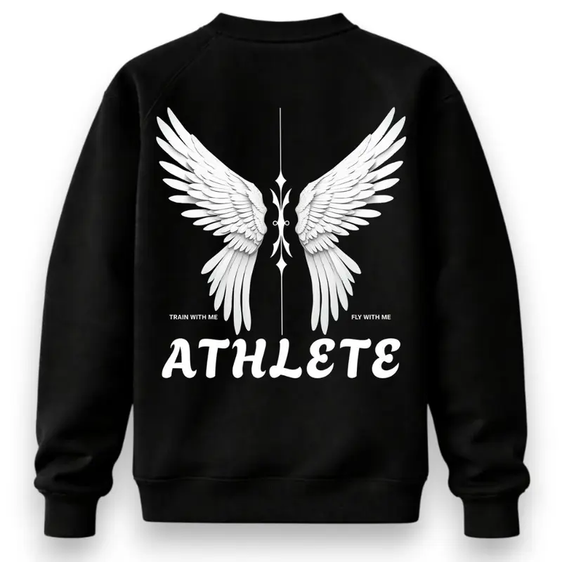 ATHLETE PREMIUM SWEATSHIRT (BACKPRINT)