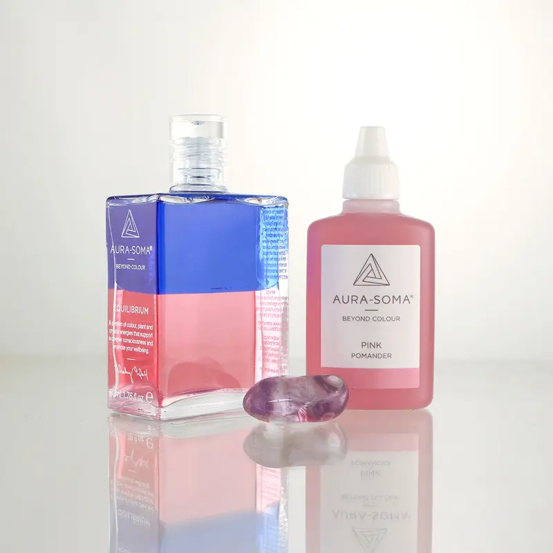 AURA-SOMA® "CROWN CHAKRA SET"