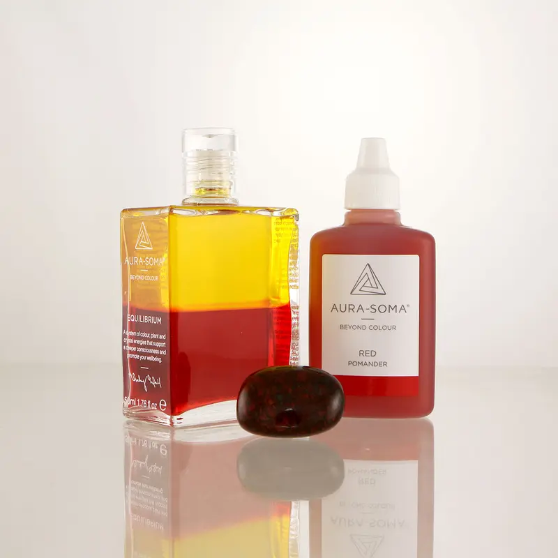 AURA-SOMA® "ROOT CHAKRA SET"