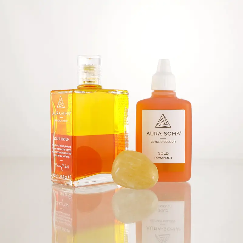 AURA-SOMA® "SOLARPLEXUS CHAKRA SET"