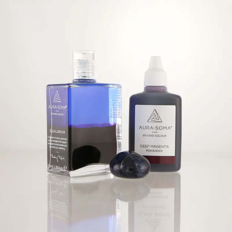 AURA-SOMA® "THIRD EYE CHAKRA SET"