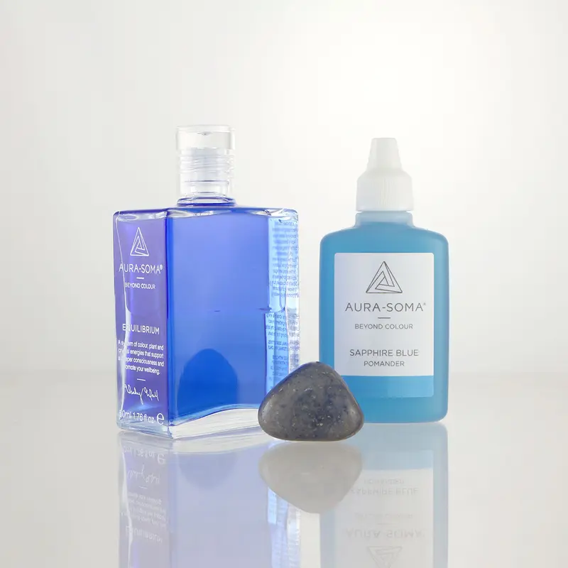 AURA-SOMA® "THROAT CHAKRA SET"