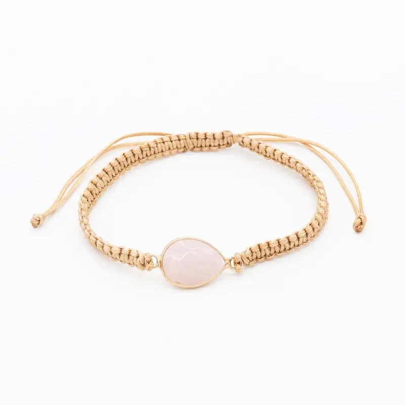 Aurélie - Rosenquarz Armband