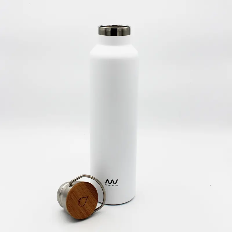 Avoidwaste 0,8l Isolierflasche aus Edelstahl