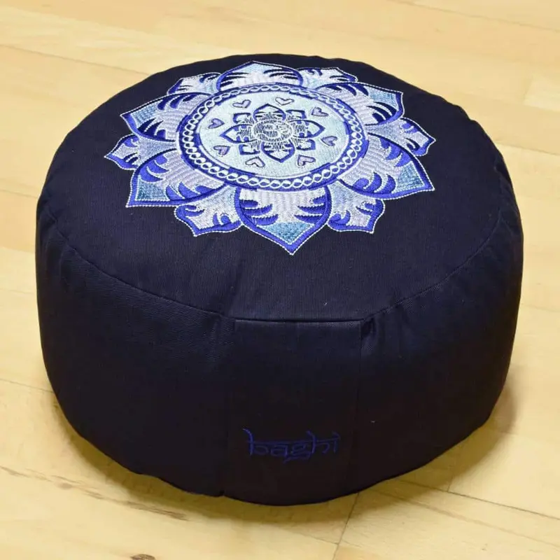 Baghi Meditationskissen dunkelblau