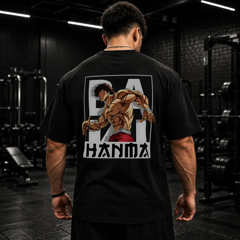 BAKI OVERSIZE SHIRT (BACKPRINT)