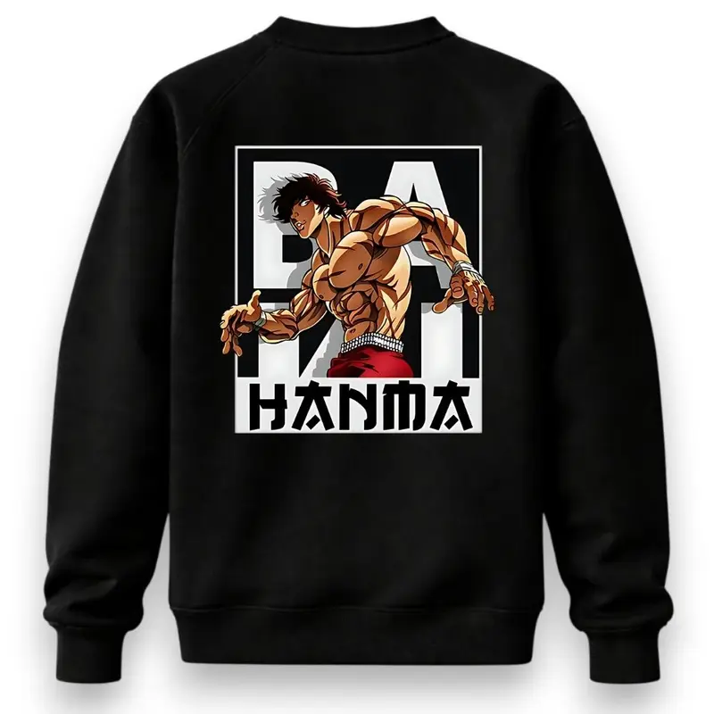 BAKI PREMIUM SWEATSHIRT (BACKPRINT)