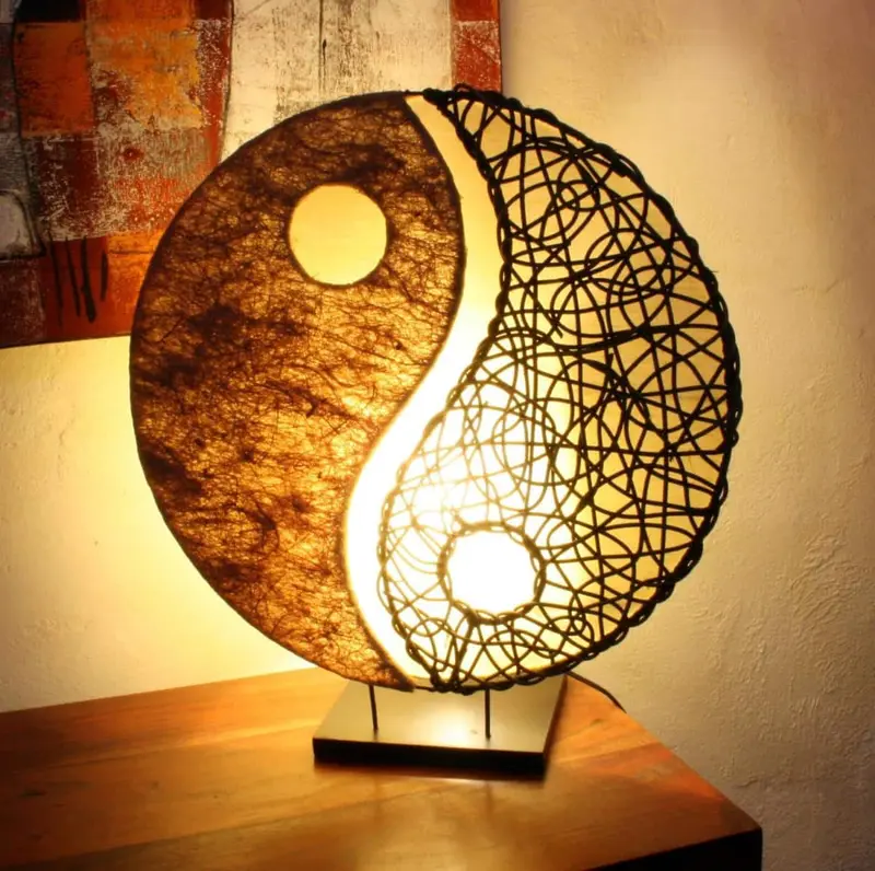 Bali Lampe Yin & Yang