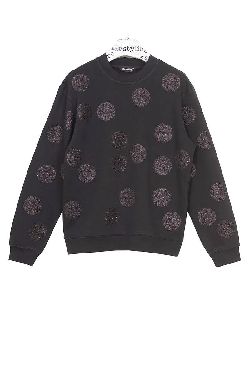 Balls Glitter Festive Sweater – Unisex Glitzerpunkte Sweatshirt
