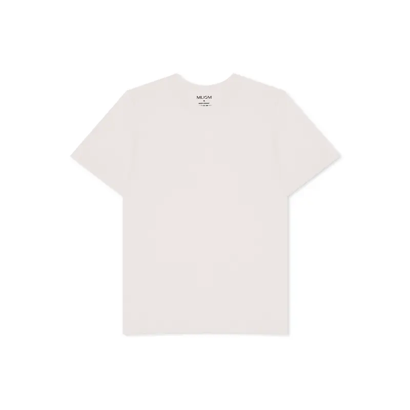 Basic Tee N°6 Cremeweiß 100% Baumwolle Regular Fit