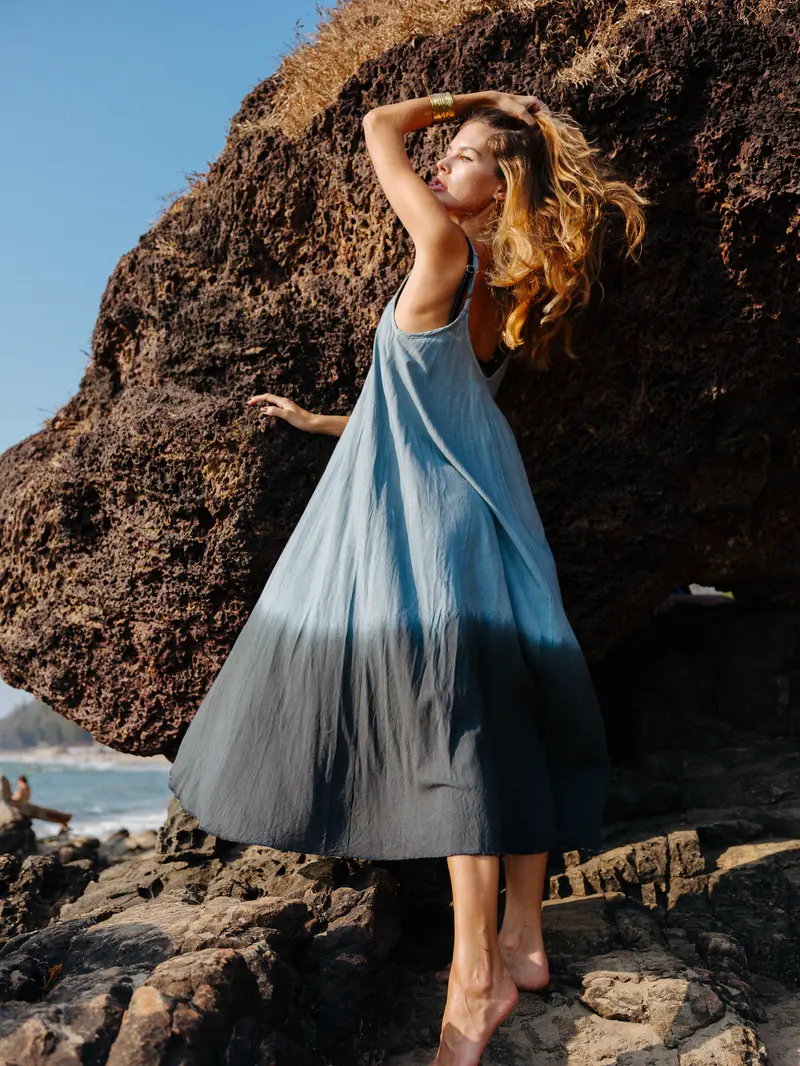 Batik-Kleid ~ SKY