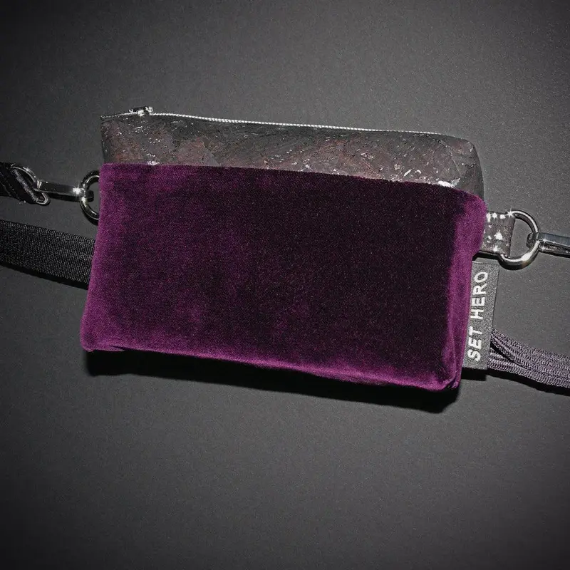 Bauchtasche & Umhängetasche 2 in 1 – Korkstoff & Samt