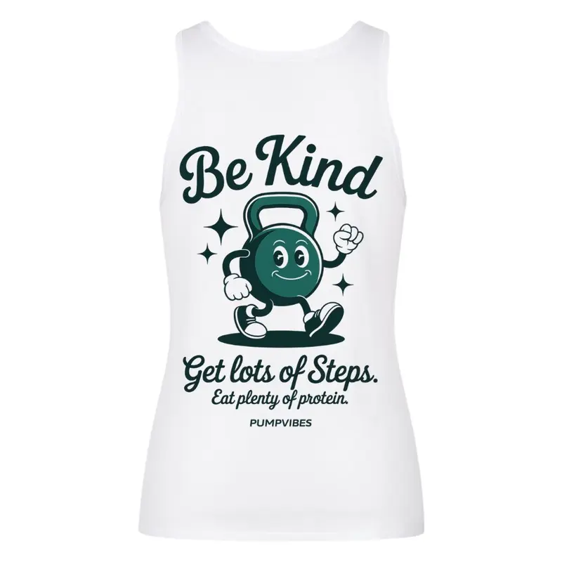 BE KIND DAMEN TANK TOP (BACKPRINT)